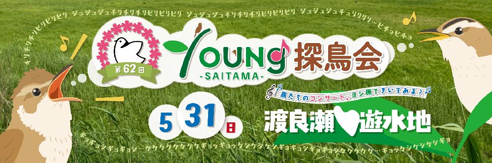 群馬県・Young探鳥会渡良瀬遊水地